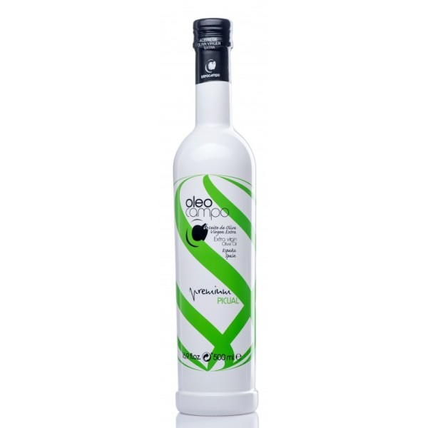 Oleocampo premium glass bottle Limited Edition 500 ml.