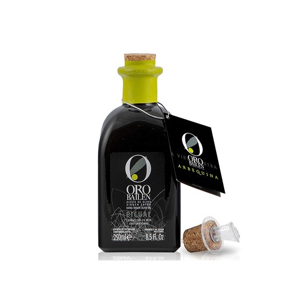 Oro Bailén Reserva Familiar ARBEQUINA Flasche 250 ml. Karton mit 24 Einheiten. | Oliva del Sur