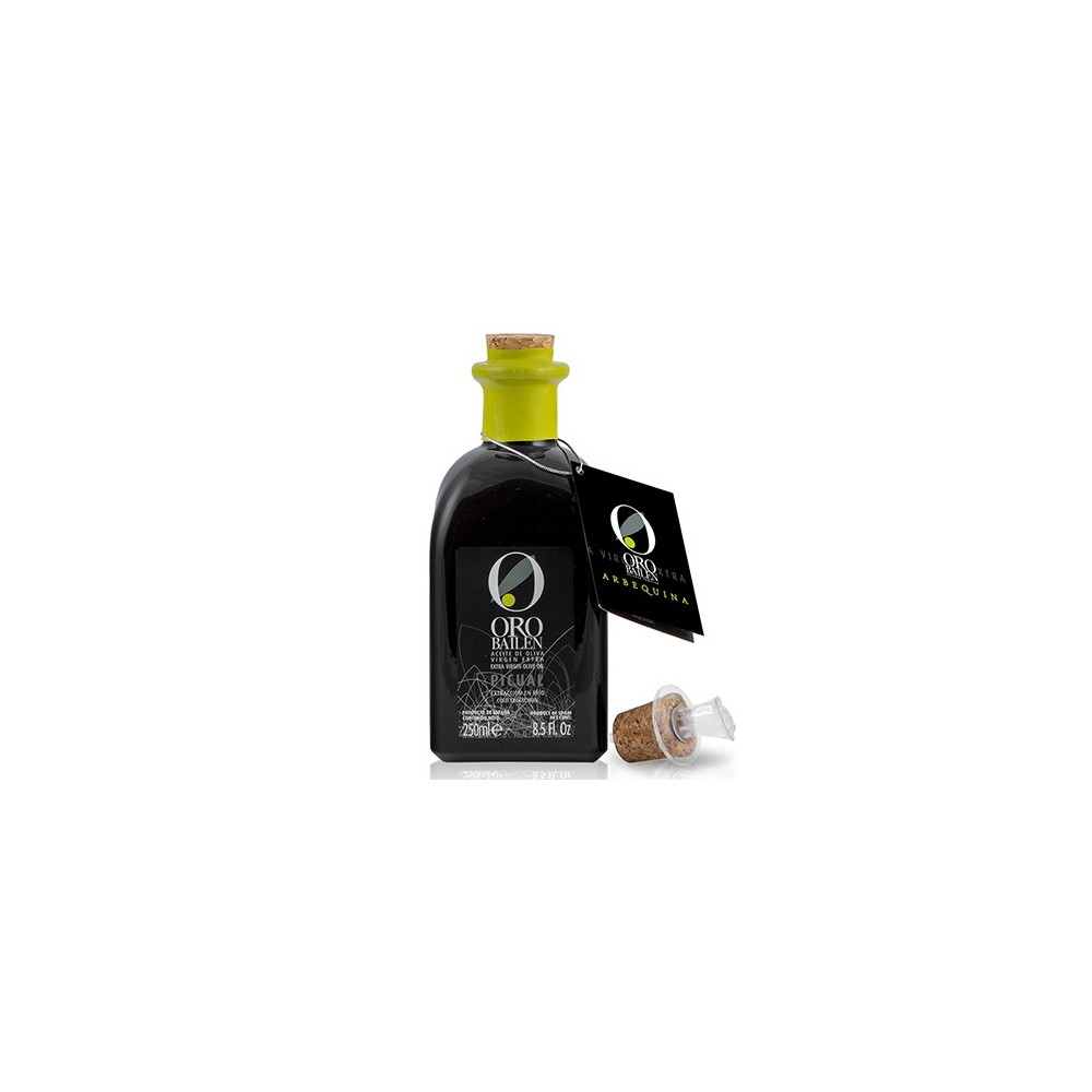 Oro Bailen Reserva Familiar ARBEQUINA flacon 250 ml. Carton de 24 unités. | Oliva del Sur