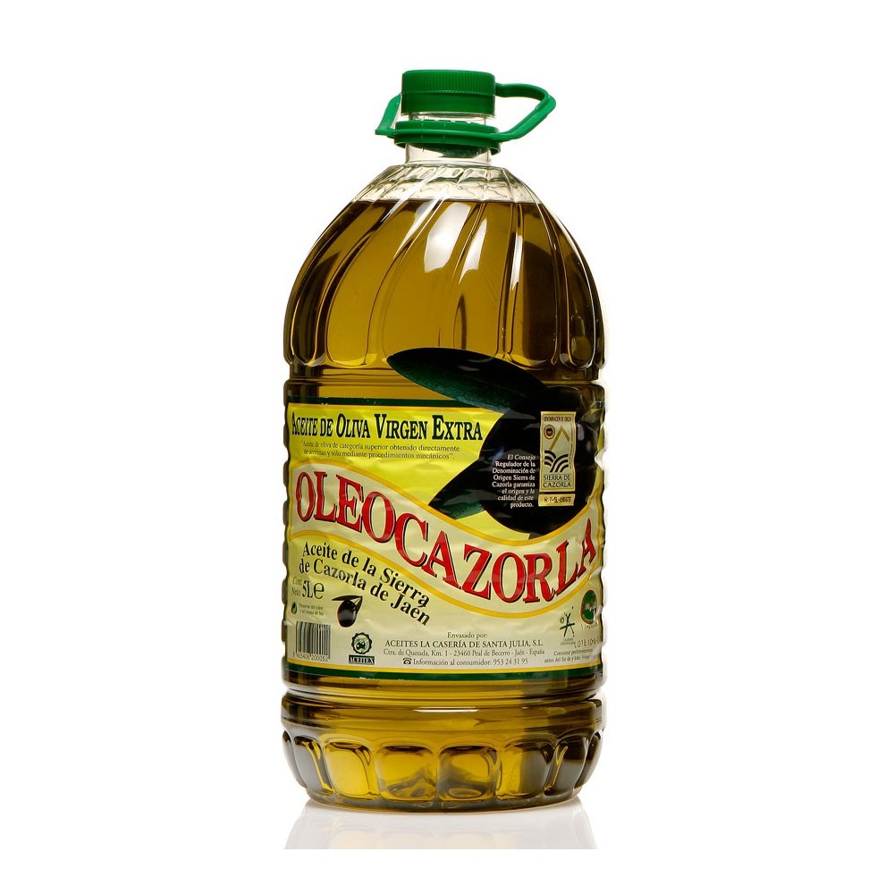 Oleo Cazorla, 5 l. Caja 3 unidades