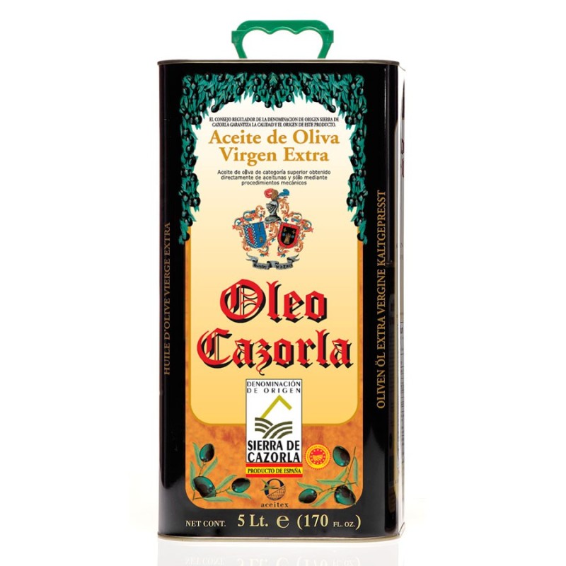 Oleo Cazorla, can 5 l. Box 4 units
