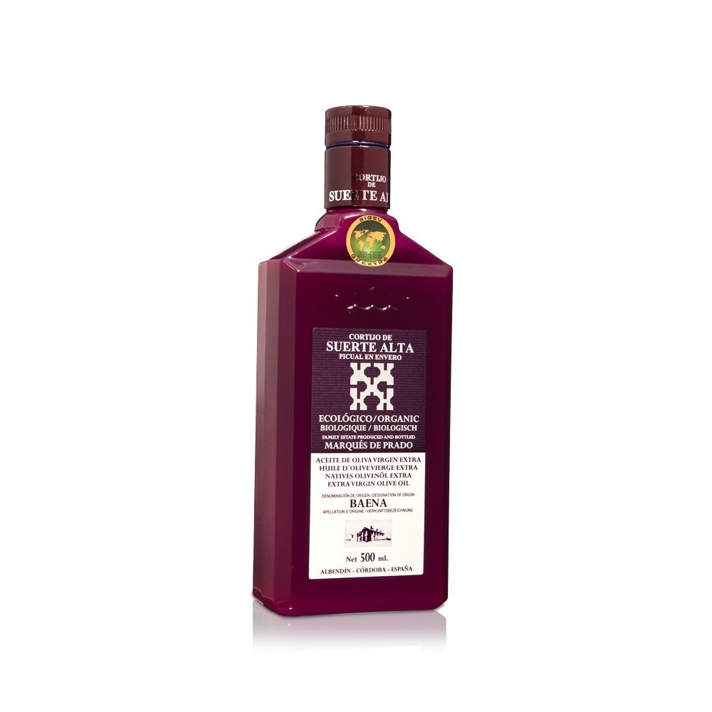 Cortijo de Suerte Alta Picual en Envero, 500 ml. Caja 6 unidades.