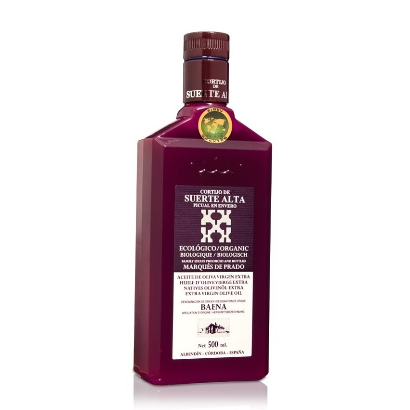 Cortijo de Suerte Alta Picual Early Harvest, 500 ml. Box 6 units.