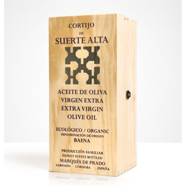 Cortijo de Suerte Alta, estuche 500 ml. Coupage Natural + Picual en Envero 2
