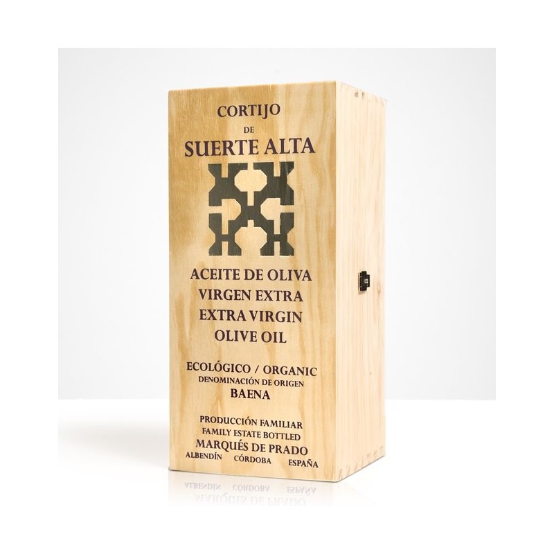 Cortijo de Suerte Alta, estuche 500 ml. Coupage Natural + Picual en Envero
