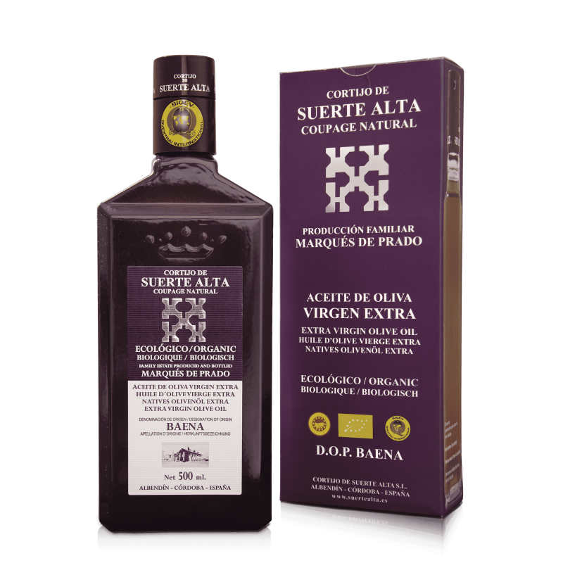 Cortijo de Suerte Alta, estuche Coupage Natural, 500 ml.