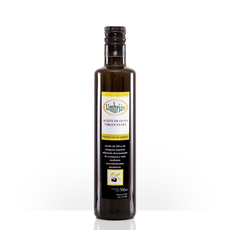 Umbrión arbequina, 500 ml. Box 12 units