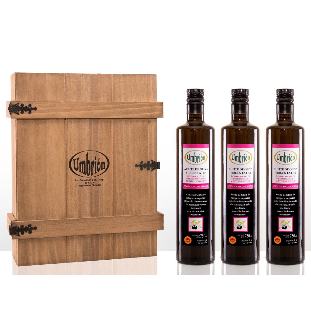 Umbrión cornicabra, 3 × 750 ml. | Oliva del Sur