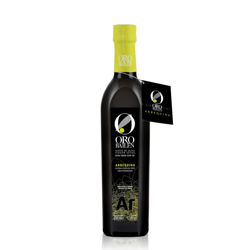 Oro Bailén Reserva Familiar ARBEQUINA, 500 ml. Carton de 12 unités | Oliva del Sur