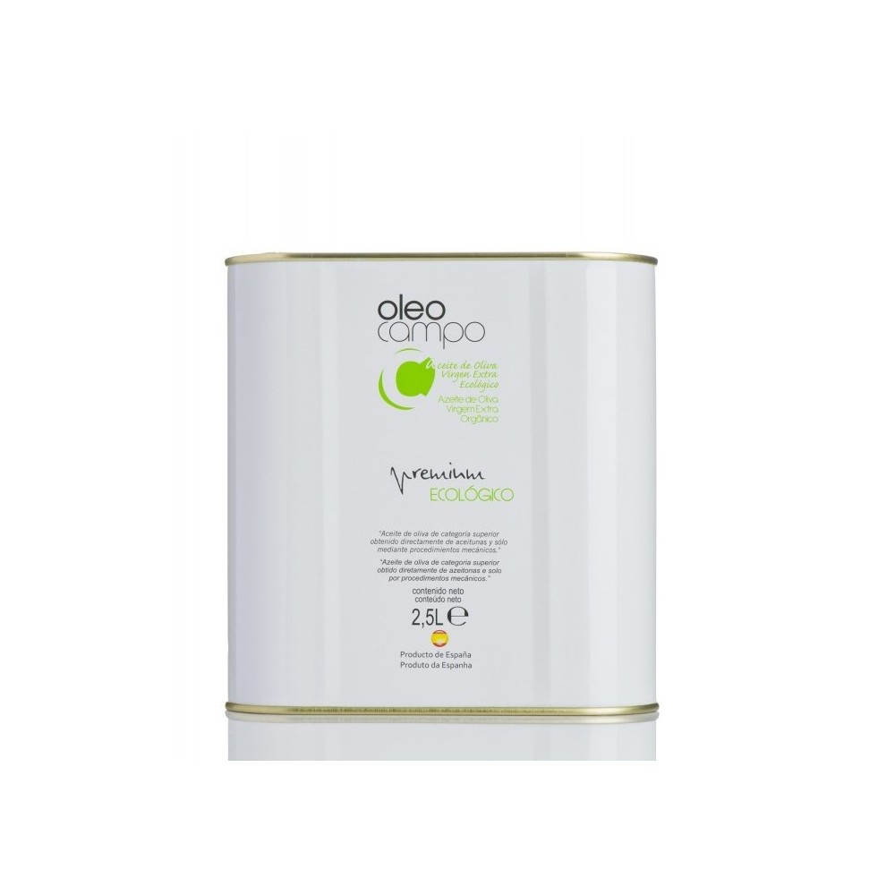 Oleocampo Premium ecológico, lata 2,5 l. Caja 4 unidades.