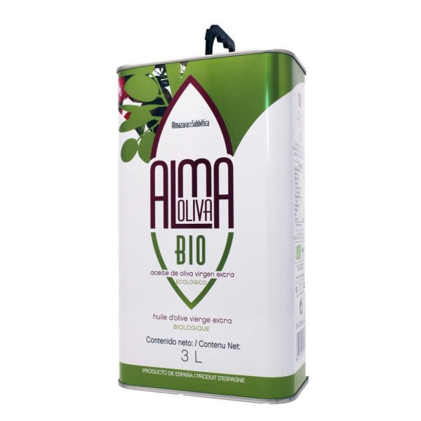 Almaoliva BIO, can 3 l. Box 4 units
