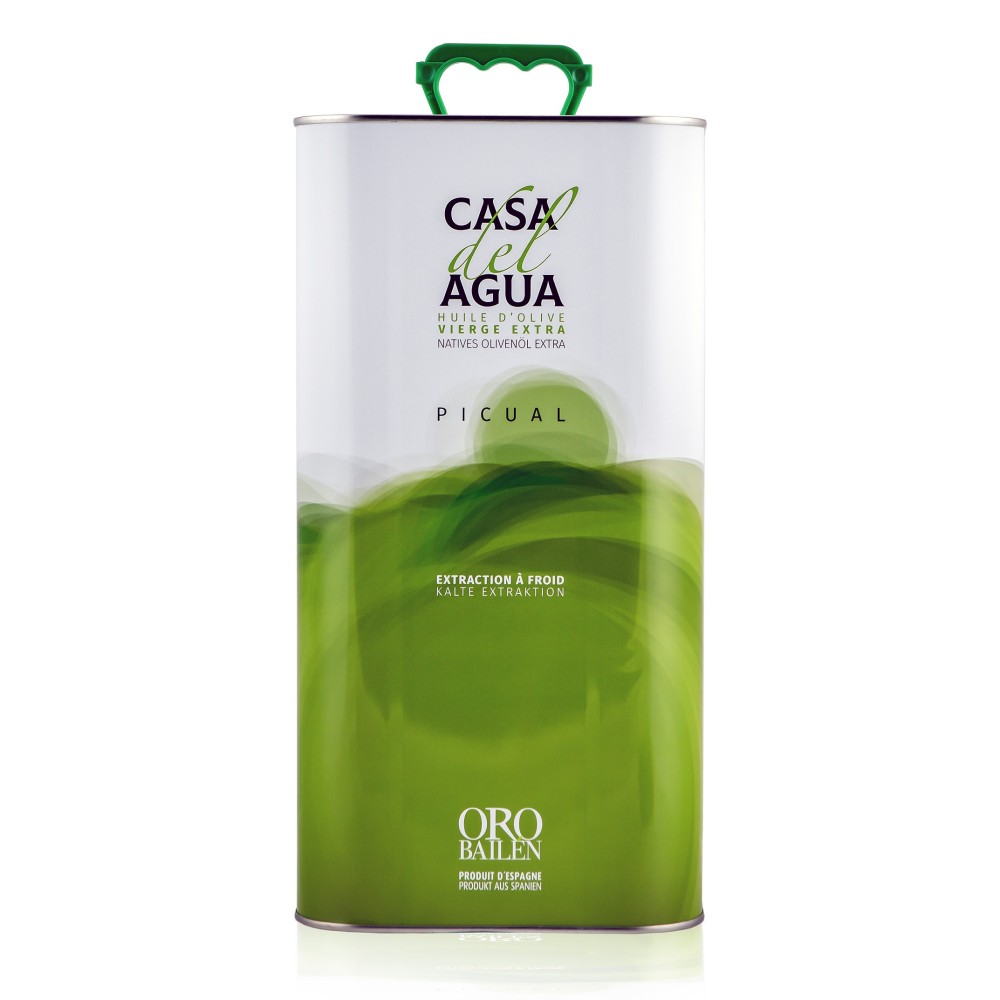 Casa del Agua, lata 5 l. Caja 4 unidades.