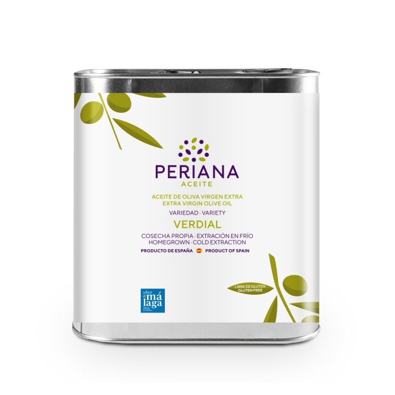 Aceite Periana, 2,5 l.  Caja 5 unidades.