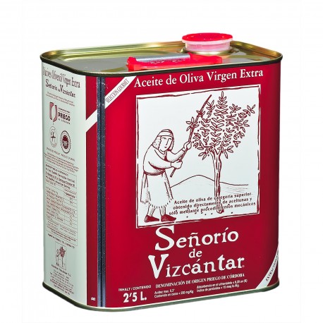 Señorio de Vizcántar can 2,5 l. Box 6 units.