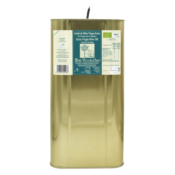 Bio Vizcántar, lata 5 l. Caja 3 unidades.