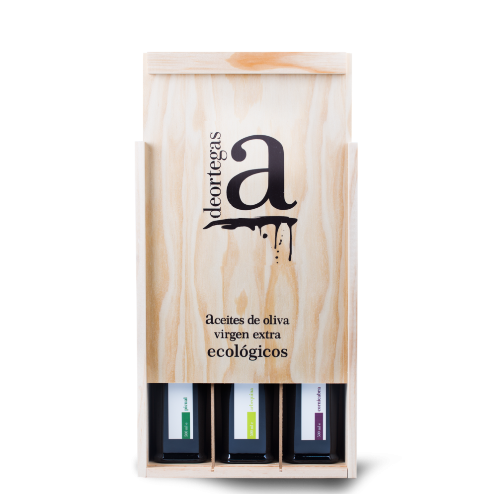 Deortegas, estuche 3 x 500 ml.