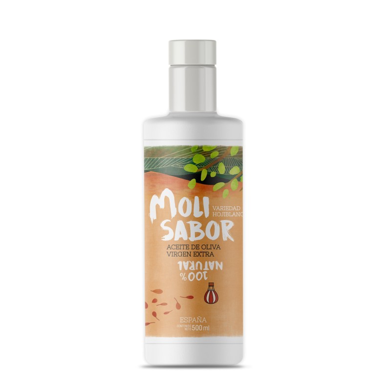 Molisabor Hojiblanca, 500 ml. Caja 6 unidades.