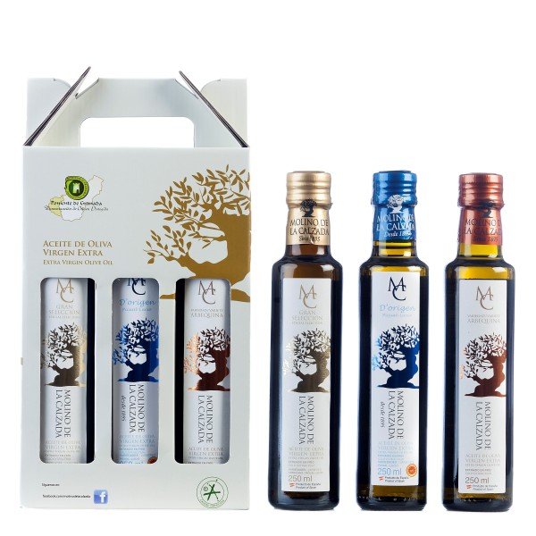 Molino de la Calzada, estuche 3 x 250 ml.