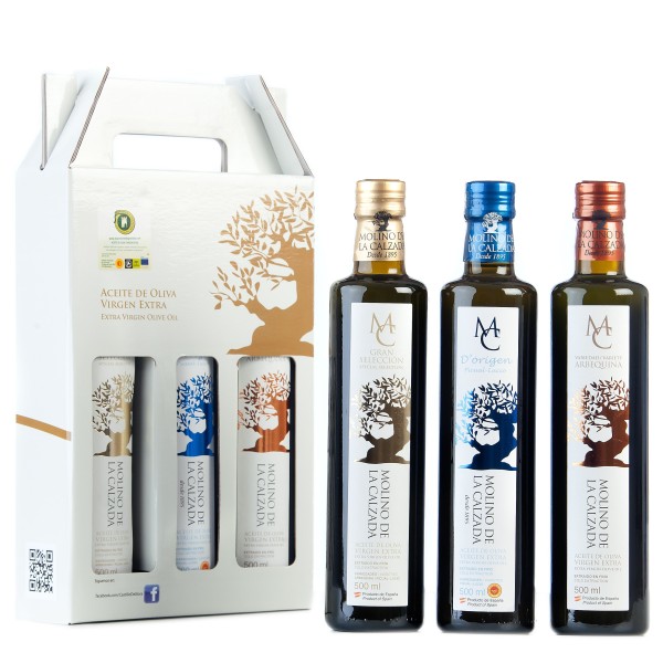 Molino de la Calzada, estuche 500 ml.