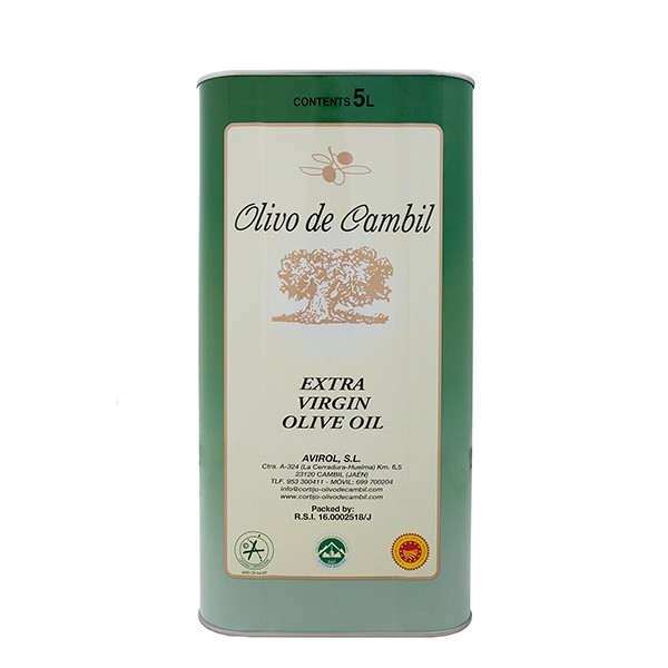 Olivo de Cambil, 5 l. Caja 4 unidades