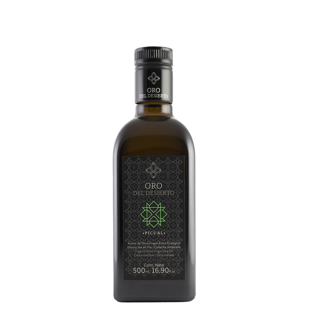 Oro del Desierto picual, 500 ml. Caja 6 unidades