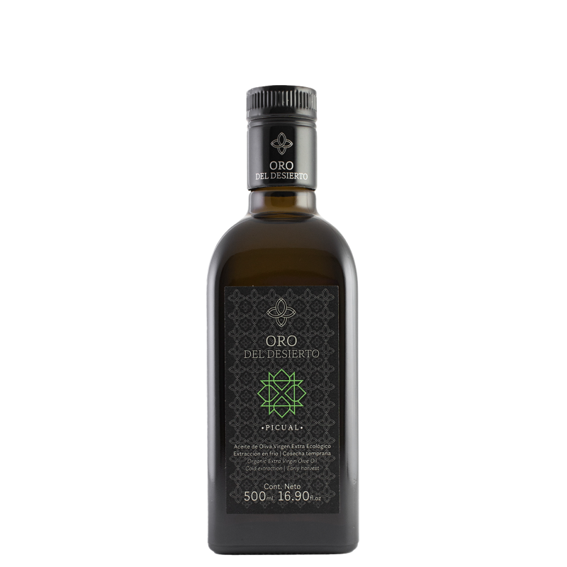 Oro del Desierto picual, 500 ml. Caja 6 unidades