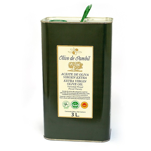 Olivo de Cambil, 1 l. Caja 12 unidades