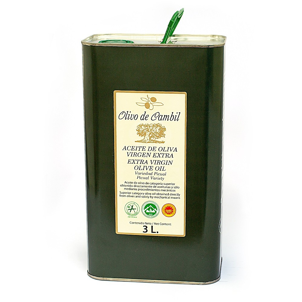 Olivo de Cambil, 1 l. Caja 12 unidades