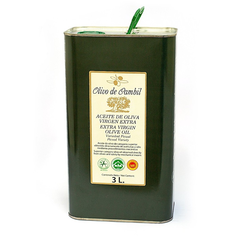Olivo de Cambil, 1 l. Caja 12 unidades