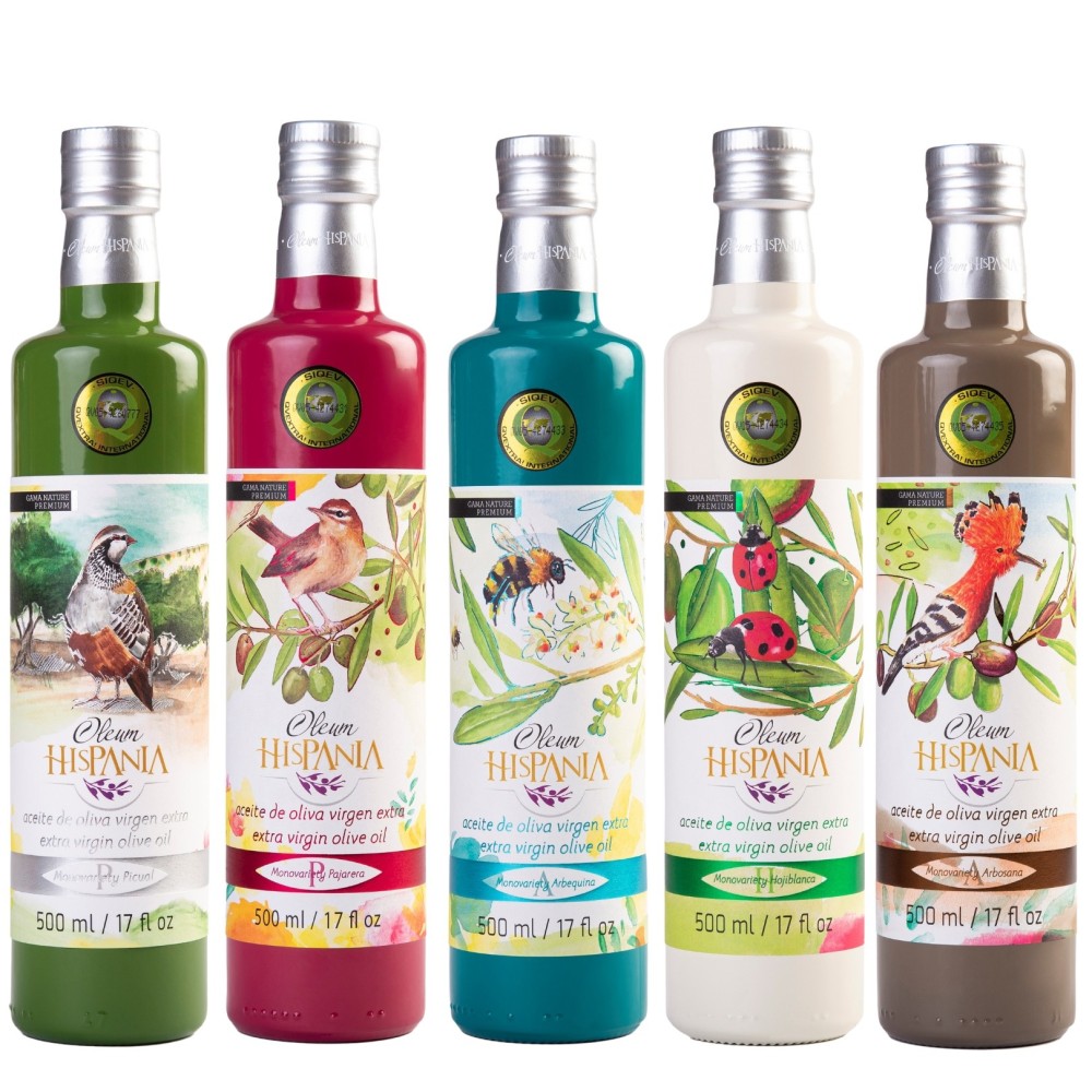 Oleum Hispania Nature Premium, 5 x 500 ml.
