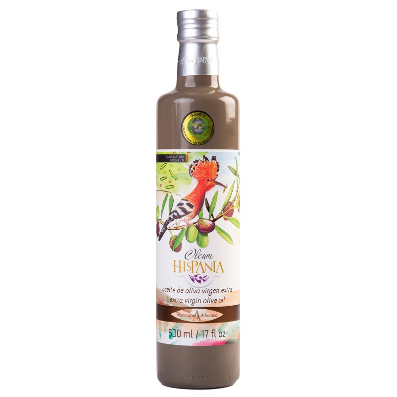 Oleum Hispania Nature Premium Arbosana, 500 ml. Caja 6 unidades