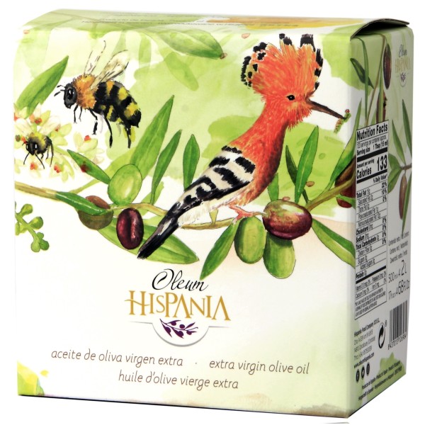 Oleum Hispania Nature Premium, estuche 4 latas de 500 ml. 2