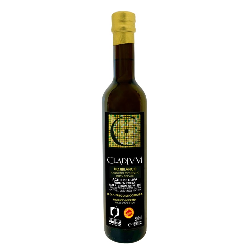 Cladivm Hojiblanco botella 500 ml. Caja 6 unidades.