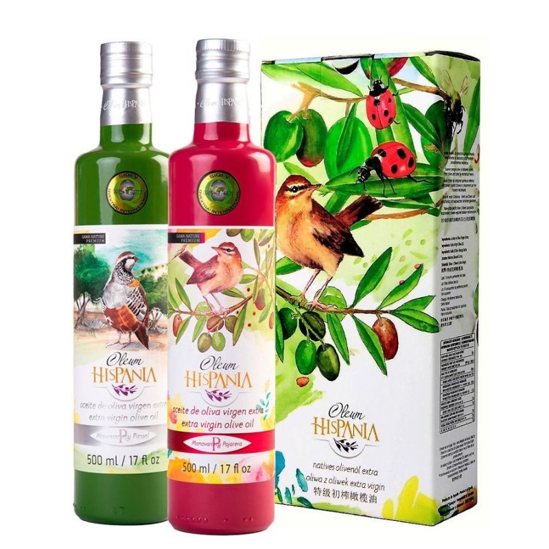 Oleum Hispania Nature Premium, estuche 2 x 500 ml.