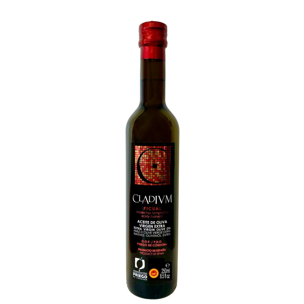 Cladivm Picual botella 250 ml. Caja 6 unidades.