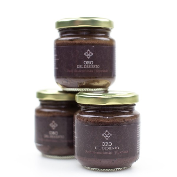 Oro del Desierto paté de aceitunas, 150 gr. Caja 3 unidades 2