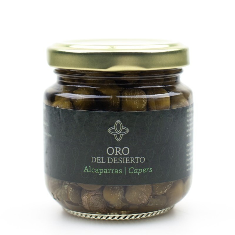 Oro del Desierto alcaparras, 200 gr. Caja 6 unidades