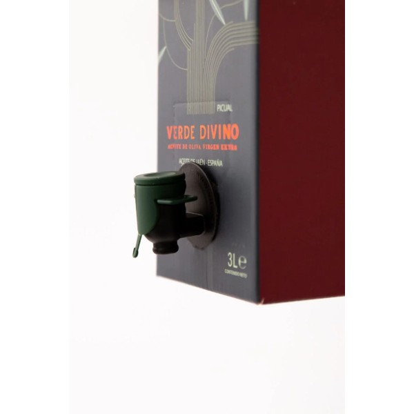 Verde Divino, Early Harvest Picual Bag in Box 3L. 2