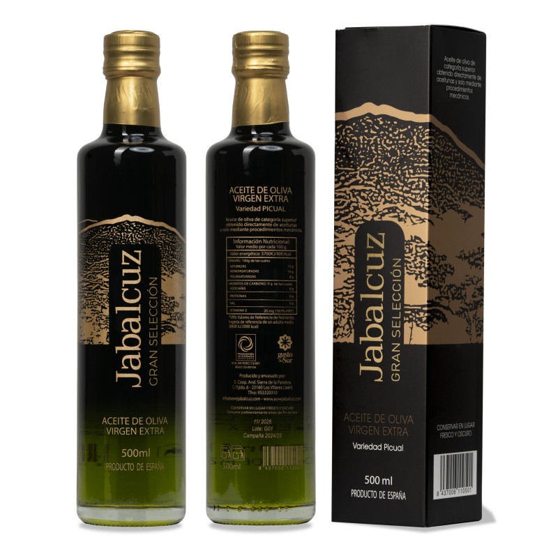 AOVE Gran Selección Jabalcuz 500ml. Caja 9 unidades.