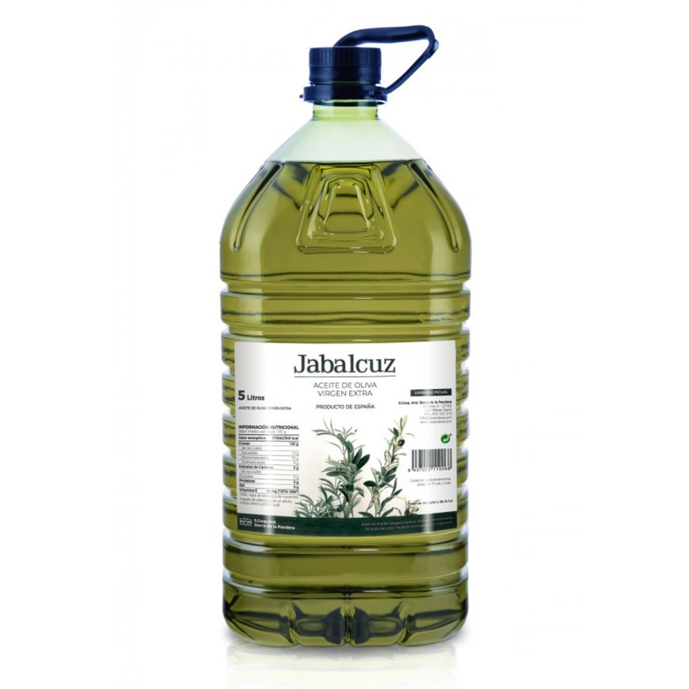 Jabalcuz 经典特级初榨橄榄油 5升。每箱3瓶。