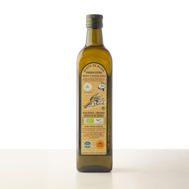 Verde Salud bouteille en verre 750 ml. Marasca | Oliva del Sur
