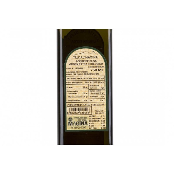 Verde Salud glass bottle 750 ml. Marasca. Box 12 units. 2
