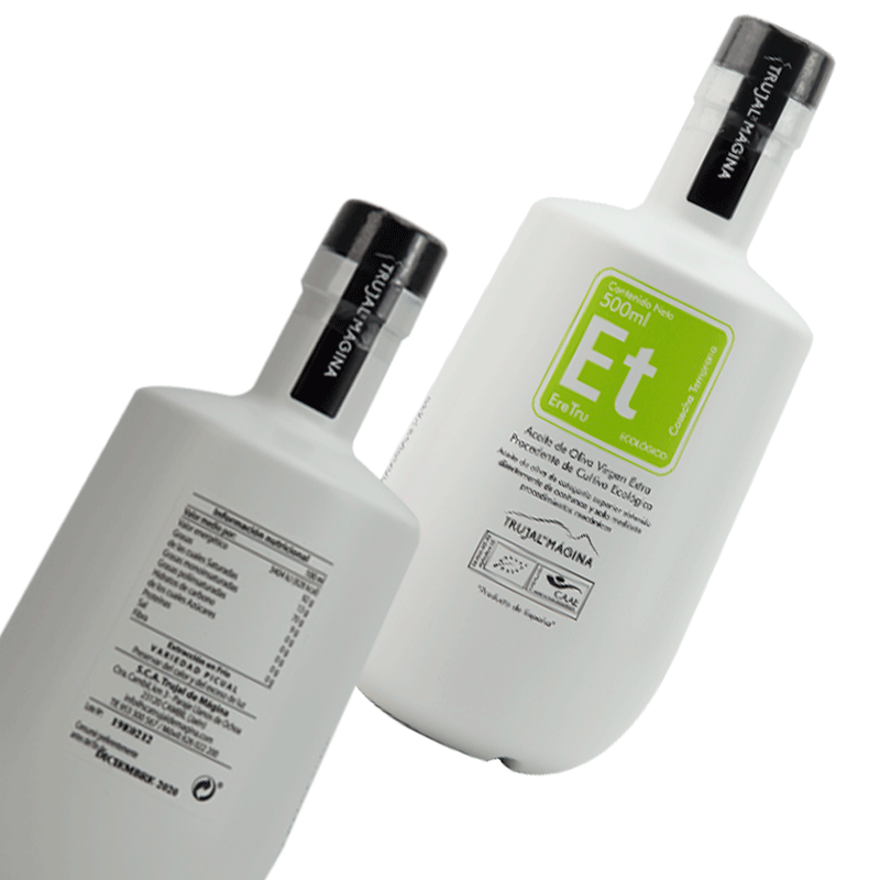 EreTru Bio Frühe Ernte, 500 ml. Karton mit 6 Einheiten.