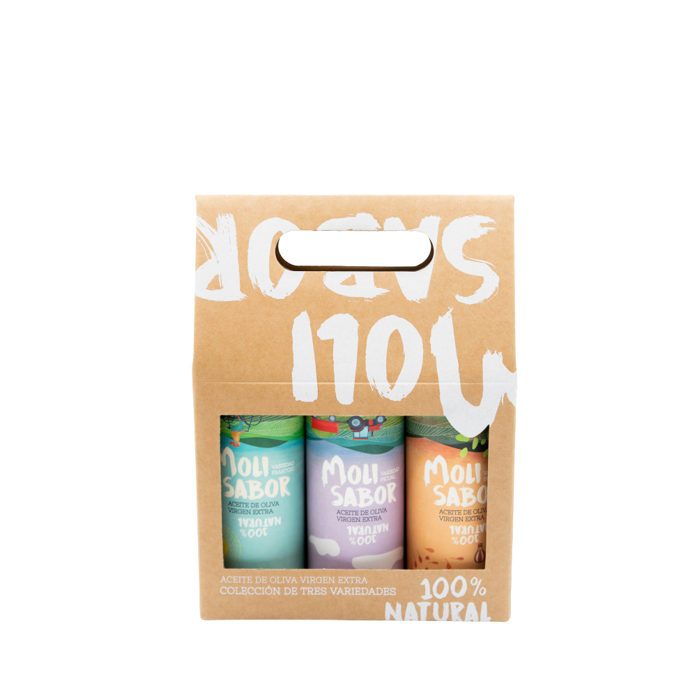 Coffret Molisabor, pack 3 x 250 ml.