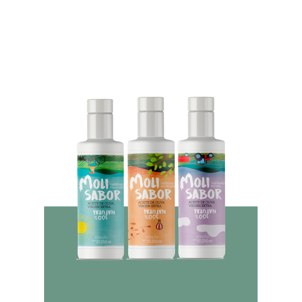 Molisabor Etui, Pack 3 x 250 ml.