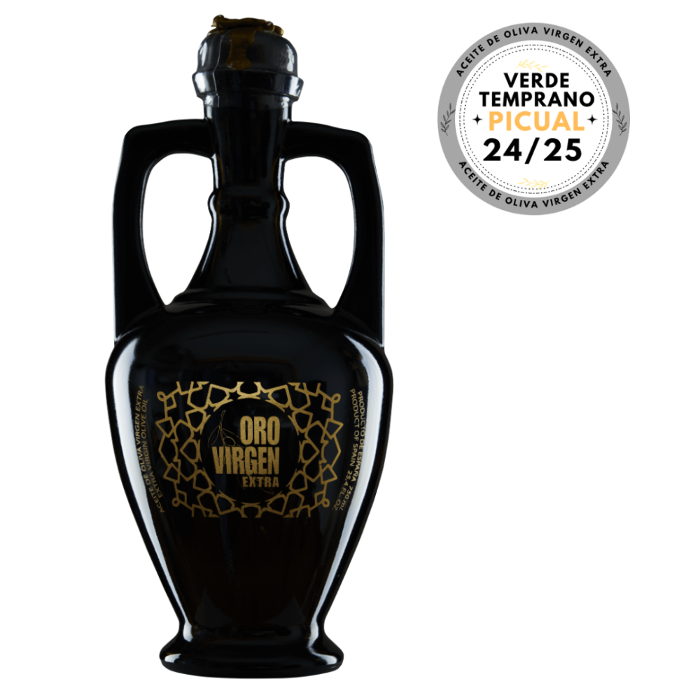 Oro Virgen Extra Ánfora Arabesca, 750 ml. Caja 6 unidades