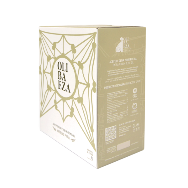 Olibaeza Premium 袋装盒（Bag in Box），3 升 | Oliva del Sur
