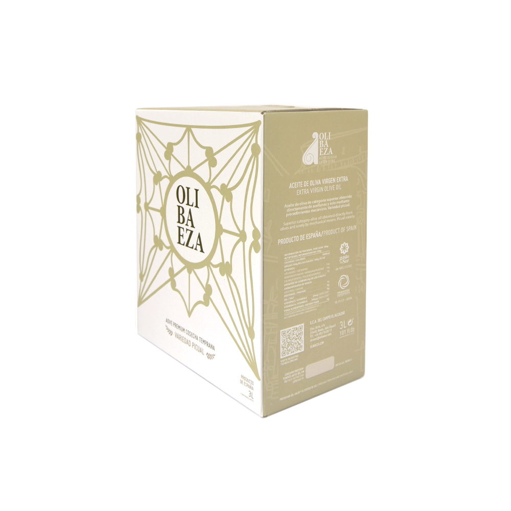 Olibaeza Premium Bag in Box, 3 l. | Oliva del Sur