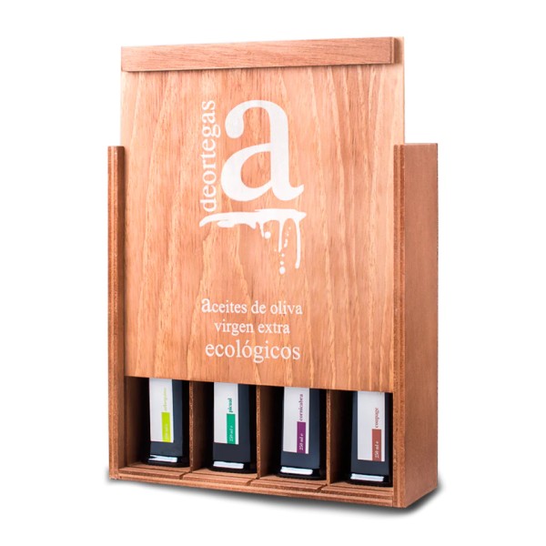 Deortegas，4 x 250 毫升礼盒装。| Oliva del Sur
