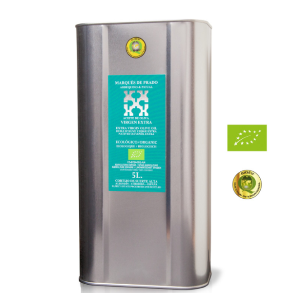 Marqués de Prado 家庭精选，1 升罐装。6 罐装一箱 | Oliva del Sur